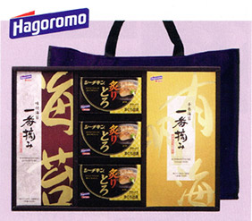 NO.581 はごろも シーチキン炙りとろ・味のり・手巻のり 詰合せ 5,400円